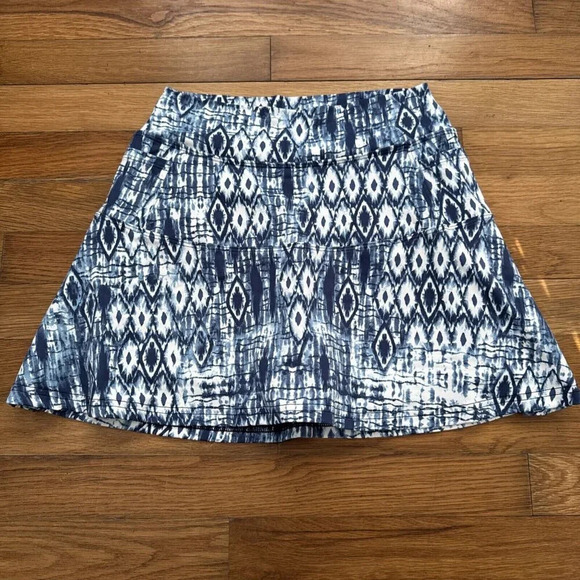 DONA JO Women's Blue Skorts Tennis Golf Pockets Size 1 - Picture 2 of 6